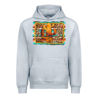 Heather Grey cactus western leopard Urban Hoodie - AdoDesignShop