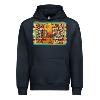 Navy cactus western leopard Urban Hoodie - AdoDesignShop