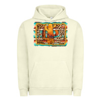 Pigment Pistachio cactus western leopard Urban Hoodie - AdoDesignShop