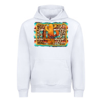 White cactus western leopard Urban Hoodie - AdoDesignShop