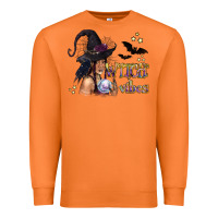 Carrot Black Witch Vibes Premium Sweatshirt - texasbilliewilder