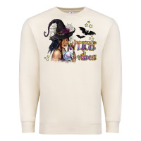 Sandshell Black Witch Vibes Premium Sweatshirt - texasbilliewilder