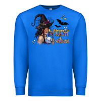 True Royal Black Witch Vibes Premium Sweatshirt - texasbilliewilder