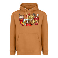 Meerkat golden retriever coffee cups Heavyweight Hoodie - Zillion Design Studio