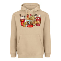 Mushroom golden retriever coffee cups Heavyweight Hoodie - Zillion Design Studio