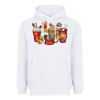 White golden retriever coffee cups Heavyweight Hoodie - Zillion Design Studio