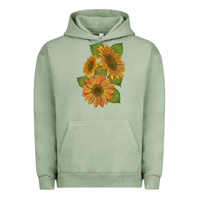 Sunflowers B Urban Hoodie by Artiststas | Teevron