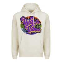Oatmeal Heather witch vibes Premium Hoodie - JahusDesignShop