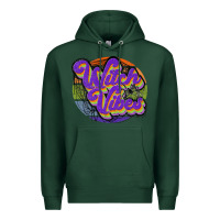 Sports Green witch vibes Premium Hoodie - JahusDesignShop