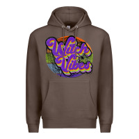 Coffee witch vibes Premium Hoodie - JahusDesignShop