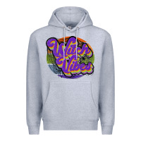 Heather Grey witch vibes Premium Hoodie - JahusDesignShop