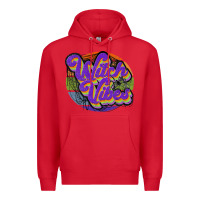 Red witch vibes Premium Hoodie - JahusDesignShop