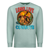 Seafoam long live the cowboys Premium Sweatshirt - Zillion Design Studio
