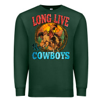 Sports Green long live the cowboys Premium Sweatshirt - Zillion Design Studio