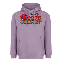 Lavender this is god s country Heavyweight Hoodie - texasbilliewilder