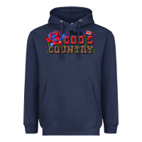 Navy this is god s country Heavyweight Hoodie - texasbilliewilder