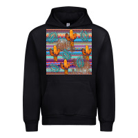 Black cactus gemstone seamless Urban Hoodie - AdoDesignShop