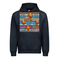 Navy cactus gemstone seamless Urban Hoodie - AdoDesignShop