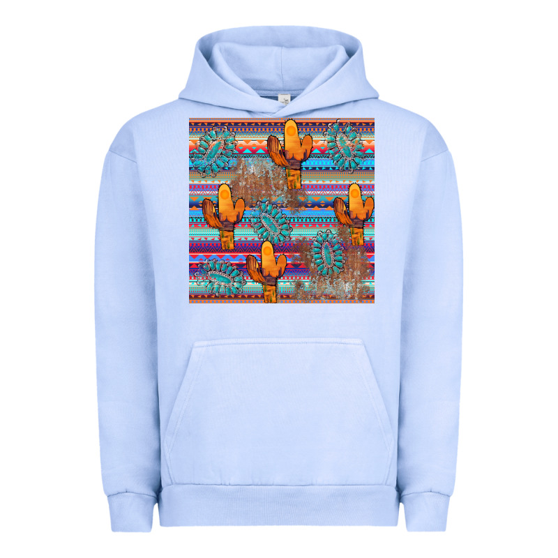 Cactus Gemstone Seamless Urban Hoodie by AdoDesignShop | Teevron