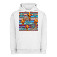 Pigment Lunar Rock cactus gemstone seamless Urban Hoodie - AdoDesignShop