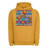 Pigment Peanut Butter cactus gemstone seamless Urban Hoodie - AdoDesignShop