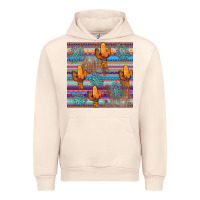 Sandshell cactus gemstone seamless Urban Hoodie - AdoDesignShop