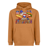 Meerkat tastes like freedom with leopard Heavyweight Hoodie - texasbilliewilder