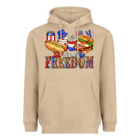 Mushroom tastes like freedom with leopard Heavyweight Hoodie - texasbilliewilder