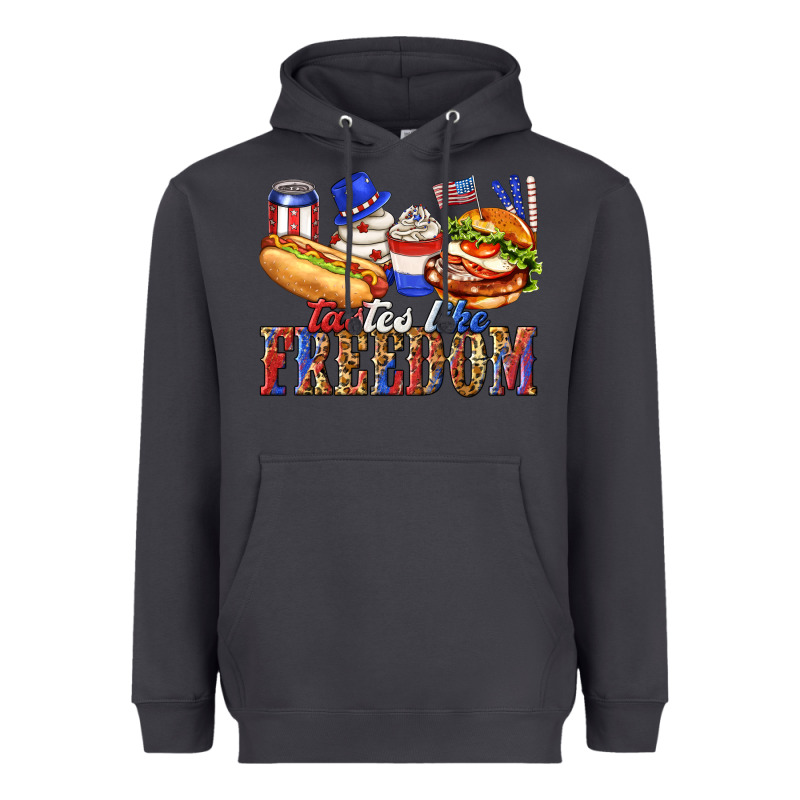 Tastes Like Freedom With Leopard Heavyweight Hoodie by texasbilliewilder | Teevron