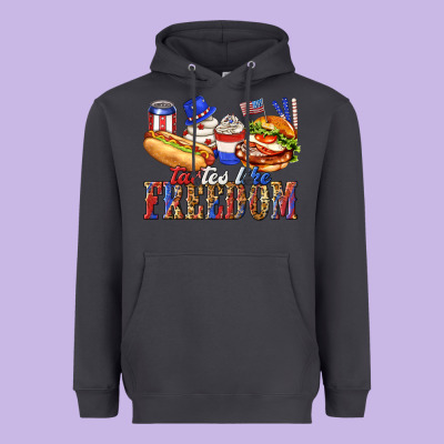 Heavyweight Hoodie tastes like freedom with leopard