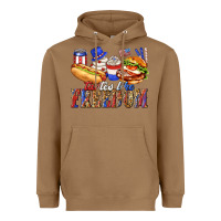Toasted Coconut tastes like freedom with leopard Heavyweight Hoodie - texasbilliewilder
