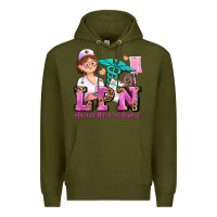 Army Green lpn licensed practical nurse Premium Hoodie - AdoDesignShop