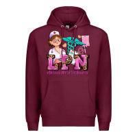 Burgundy lpn licensed practical nurse Premium Hoodie - AdoDesignShop