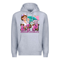 Heather Grey lpn licensed practical nurse Premium Hoodie - AdoDesignShop