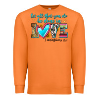 Carrot let all that you do be done in love Premium Sweatshirt - Zillion Design Studio