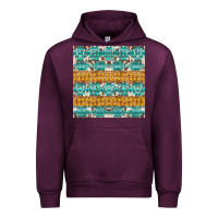 Aztec Cowhide Seamless Urban Hoodie | Teevron