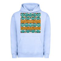 Pigment Grape Ice aztec cowhide seamless Urban Hoodie - AdoDesignShop