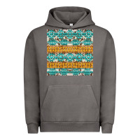 Pigment Tornado aztec cowhide seamless Urban Hoodie - AdoDesignShop