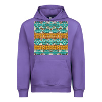 Tulip aztec cowhide seamless Urban Hoodie - AdoDesignShop