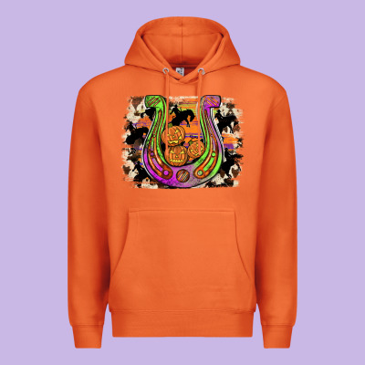 Halloween Horseshoe Premium Hoodie Designed By Jahusdesignshop