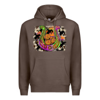 Coffee halloween horseshoe Premium Hoodie - JahusDesignShop