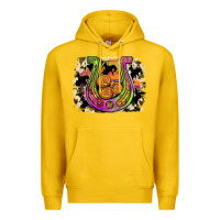 Lemon halloween horseshoe Premium Hoodie - JahusDesignShop