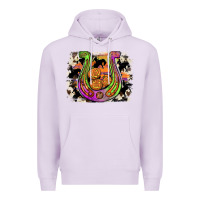 Lilac halloween horseshoe Premium Hoodie - JahusDesignShop
