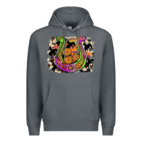 Rock halloween horseshoe Premium Hoodie - JahusDesignShop