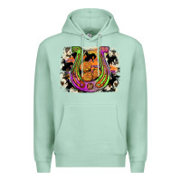 Seafoam halloween horseshoe Premium Hoodie - JahusDesignShop