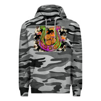 Slate Camo halloween horseshoe Premium Hoodie - JahusDesignShop