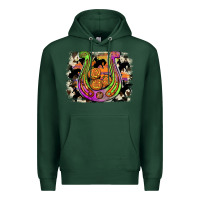 Sports Green halloween horseshoe Premium Hoodie - JahusDesignShop