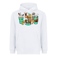White french bulldog coffee cups Heavyweight Hoodie - Zillion Design Studio