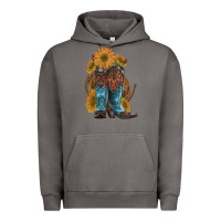 Pigment Tornado western boots with sunflowers Urban Hoodie - Artiststas