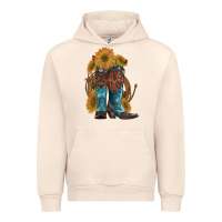 Sandshell western boots with sunflowers Urban Hoodie - Artiststas